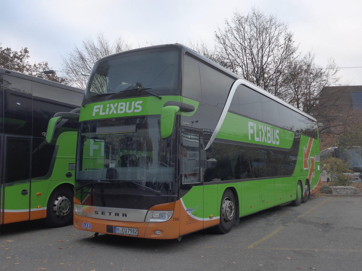 (199'434) - Aus Deutschland: Albus, M�nchen - Nr. 7982/M-EU 7982 - Setra am 18. November 2018 in Z�rich, Sihlquai