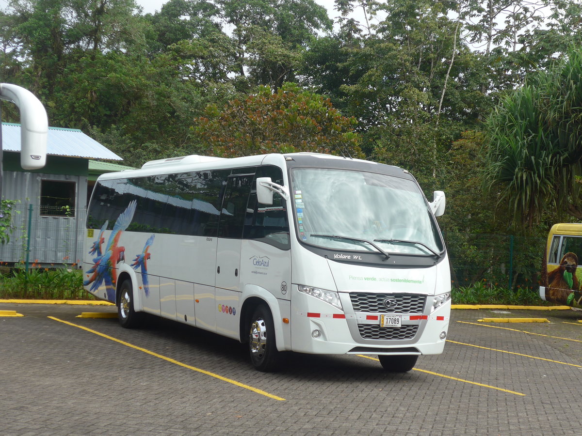 (201'158) - CieloAzul, San Jos� - Nr. 80/17'089 - Volare am 14. November 2019 in La Fortuna, Mistico