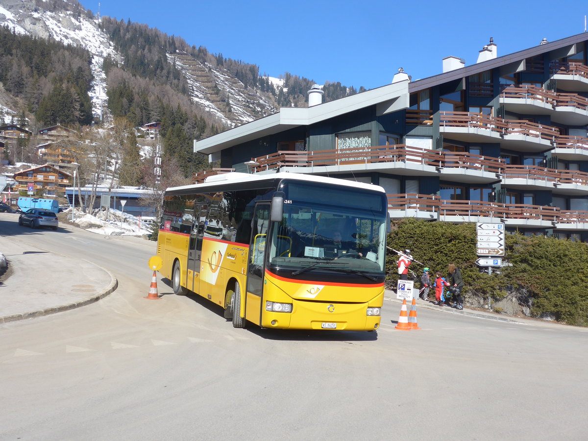 (201'783) - Buchard, Leytron - VS 84'258 - Irisbus am 24. Februar 2019 in Anz�re, T�l�cabine