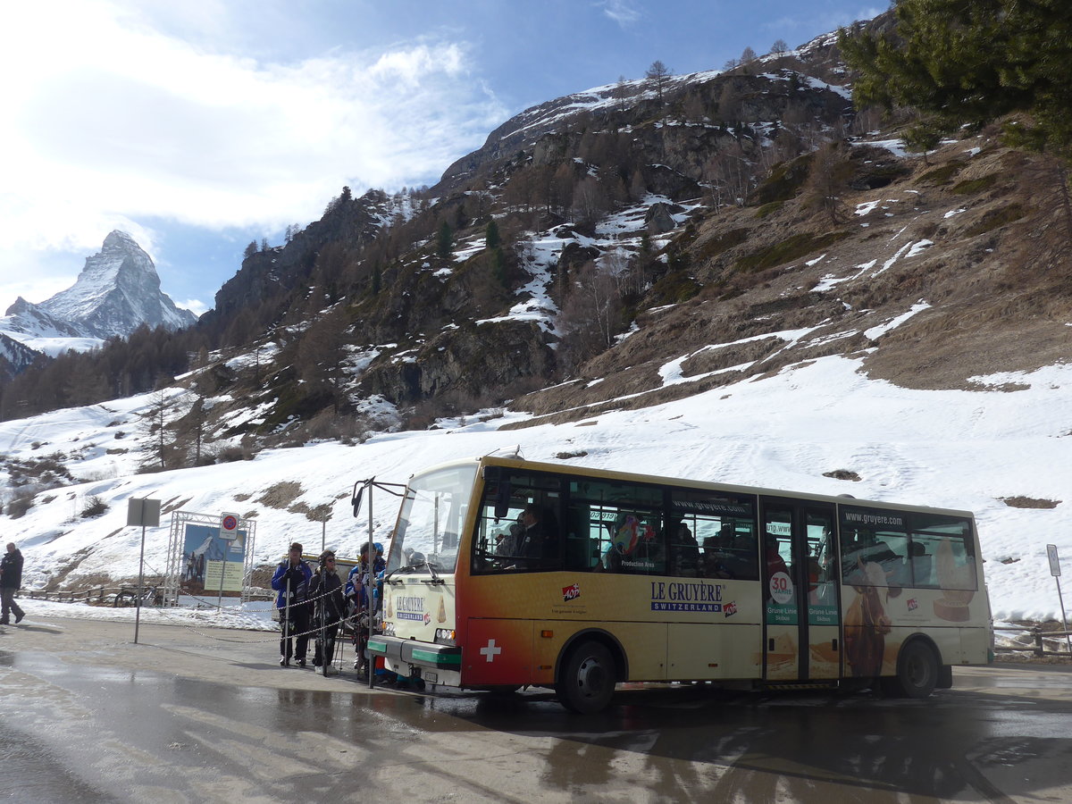 (201'871) - OBZ Zermatt - Nr. 8/VS 143'406 - Stimbo am 3. M�rz 2019 in Zermatt, Matterhorn glacier paradise