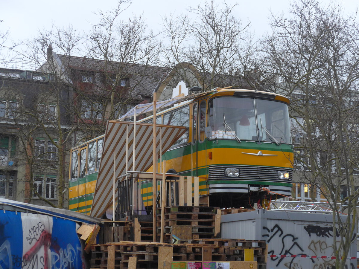 (201'933) - Outlawz, Bern - Nr. 6 - Neoplan (ex Privat in Linden; ex AvH Heimenschwand Nr. 6) am 4. M�rz 2019 in Bern, Sch�tzenmatte