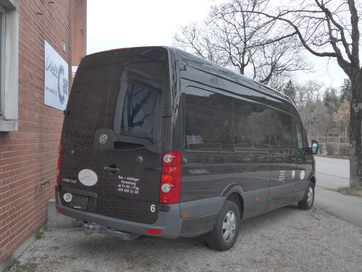 (202'018) - Strapo, Hondrich - Nr. 6 - VW am 9. M�rz 2019 in Thun, Rosenau