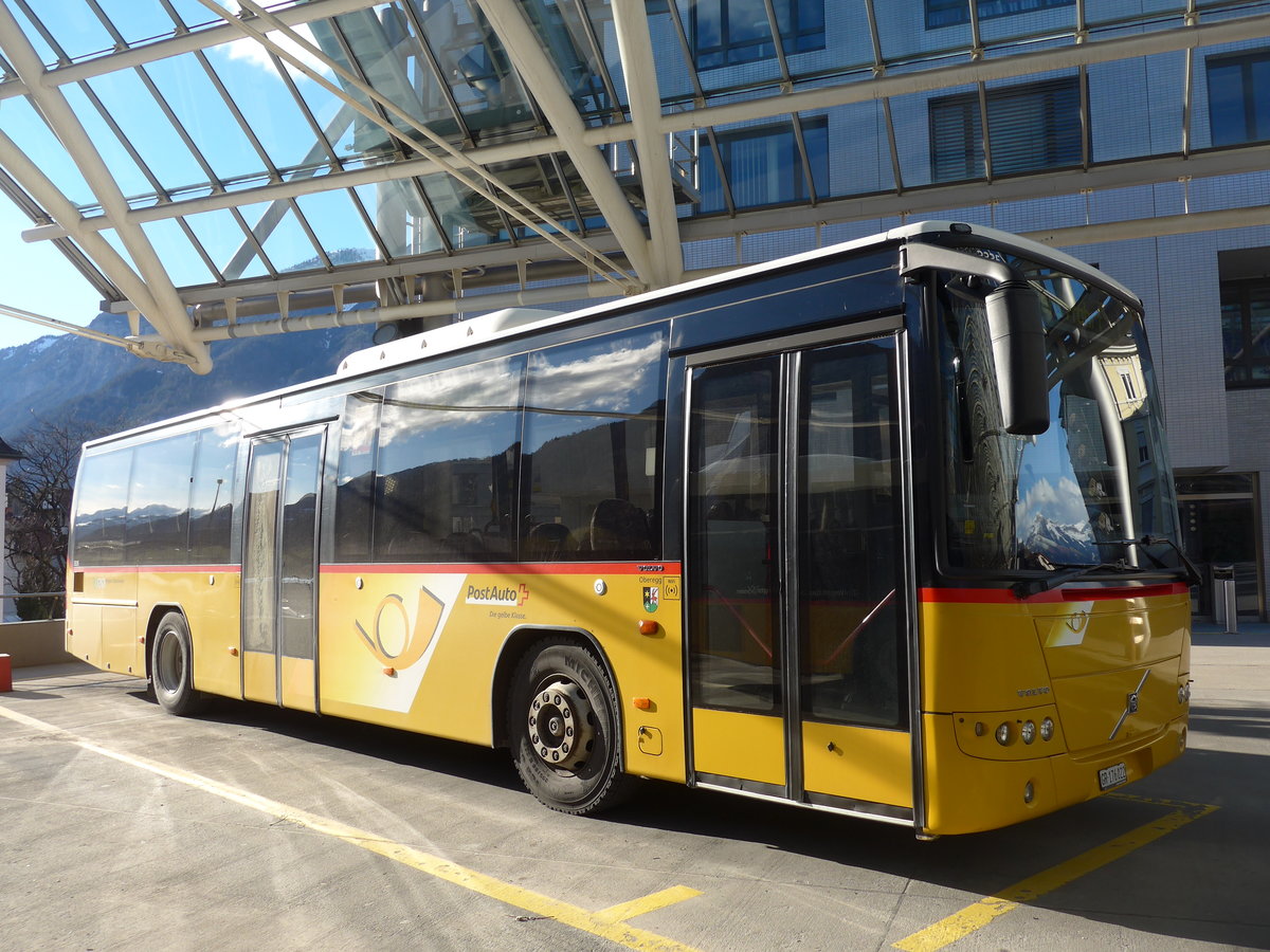 (202'131) - PostAuto Graub�nden (Ostschweiz) - GR 176'022 - Volvo (SG 267'063; ex AR 15'234; ex AR 14'857; ex Nef, Hemberg) am 10. M�rz 2019 in Chur, Postautostation