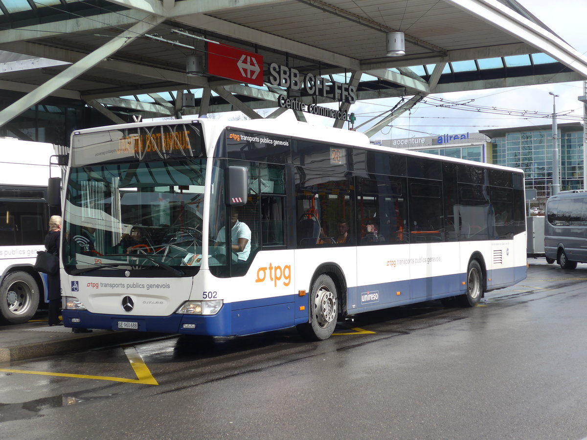 (202'270) - Globe-Limo, Gen�ve - Nr. 502/GE 960'688 - Mercedes am 11. M�rz 2019 in Gen�ve, A�roport
