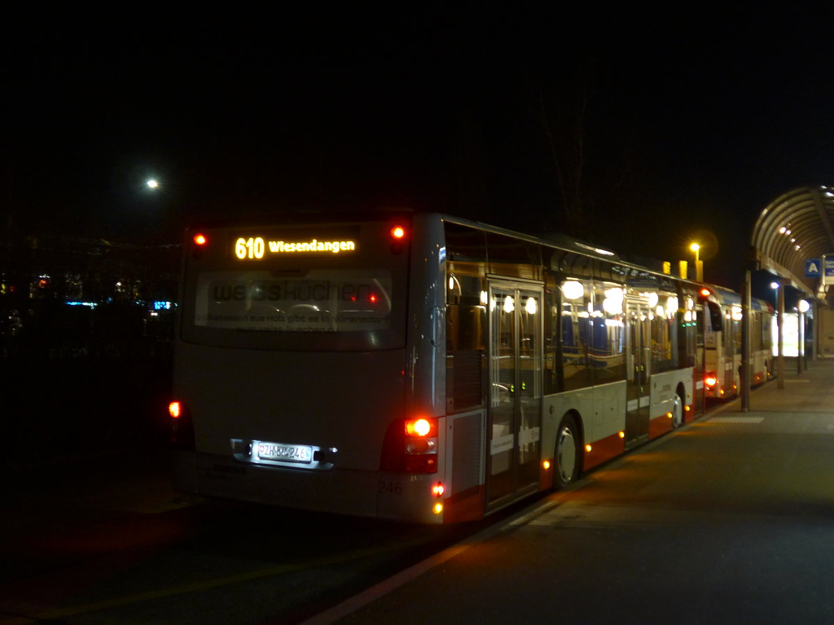 (202'790) - SW Winterthur - Nr. 246/ZH 504'246 - MAN am 21. M�rz 2019 beim Bahnhof Oberwinterthur