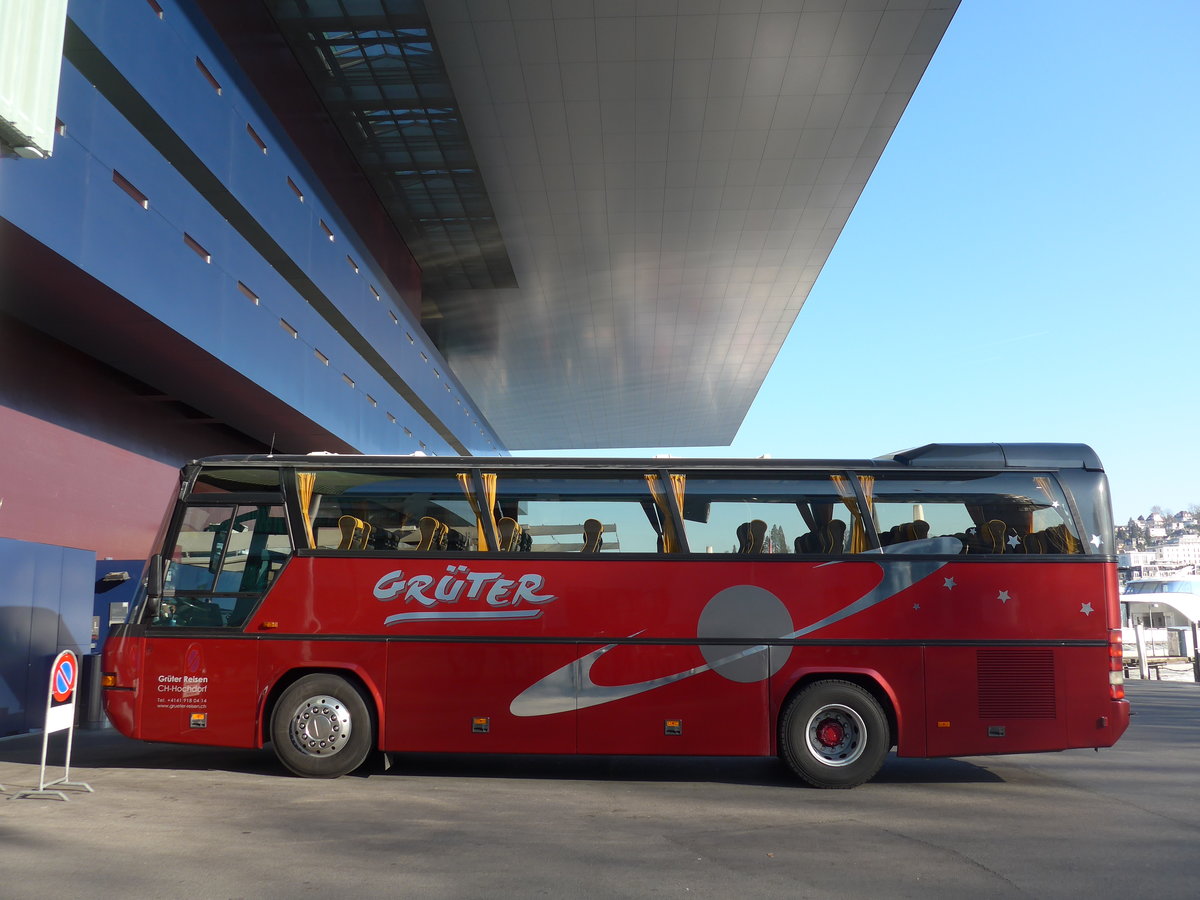 (202'916) - Gr�ter, Hochdorf - Nr. 4/LU 176'155 - Neoplan am 23. M�rz 2019 in Luzern, KKL