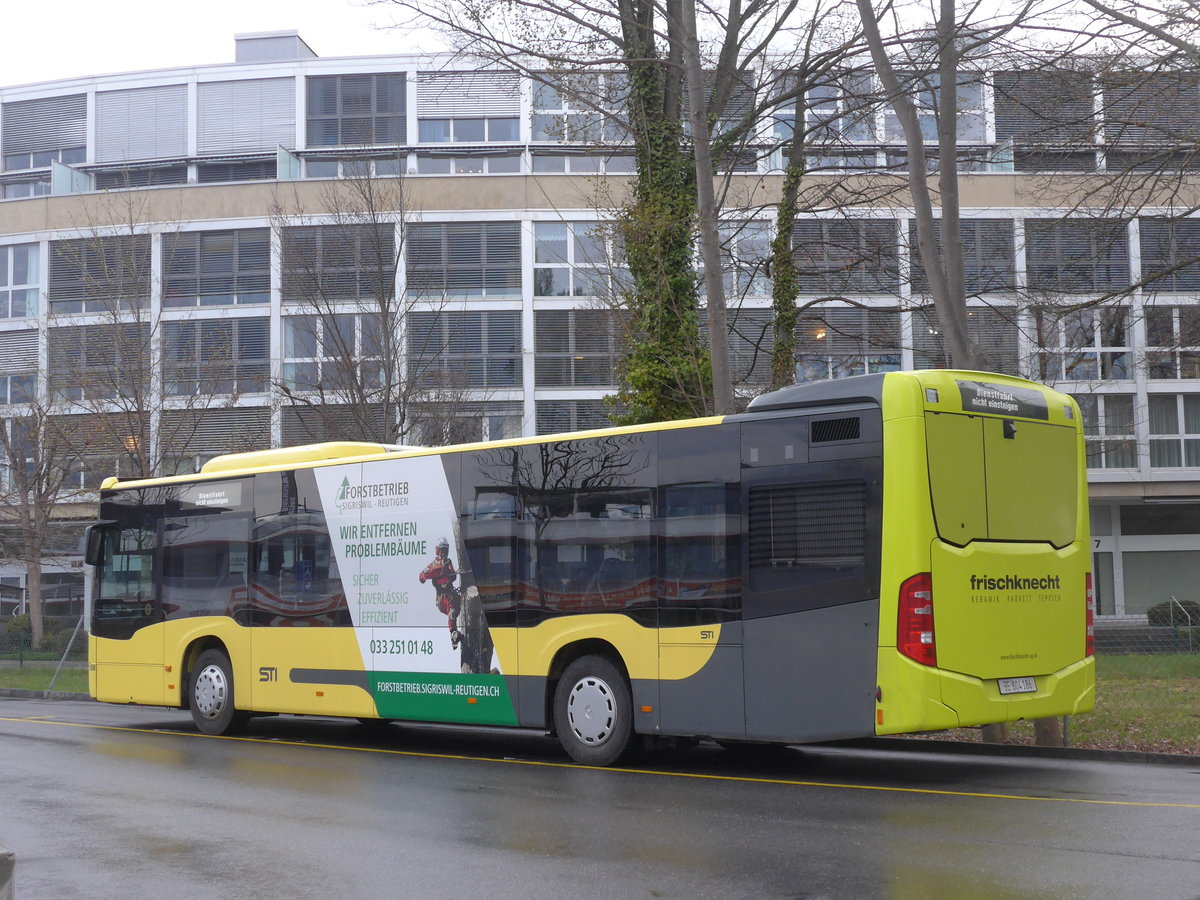 (203'554) - STI Thun - Nr. 186/BE 804'186 - Mercedes am 10. April 2019 bei der Schiffl�ndte Thun