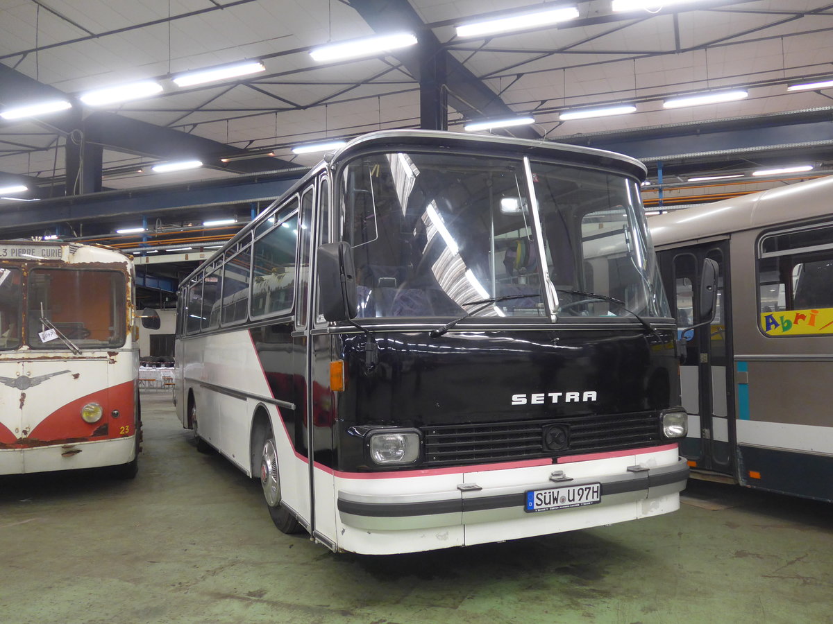 (204'278) - AAF Wissembourg - S�W-U 97H - Setra (ex Deutschland) am 27. April 2019 in Wissembourg, Museum