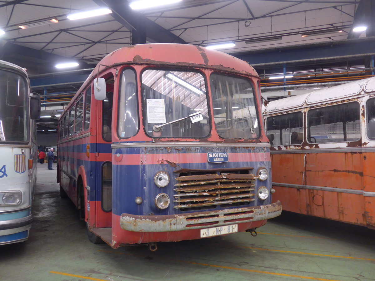 (204'284) - AAF Wissembourg - 3 NP 81 - Saviem (ex div. Besitzer in Albi; ex L'Arm�e) am 27. April 2019 in Wissembourg, Museum