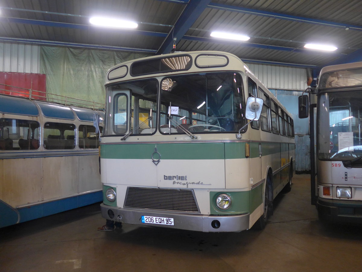 (204'300) - AAF Wissembourg - 206 EQH 95 - Berliet (ex Andr� Cars, Riom-�s-Montagnes; ex Cipriani, Aurillac) am 27. April 2019 in Wissembourg, Museum