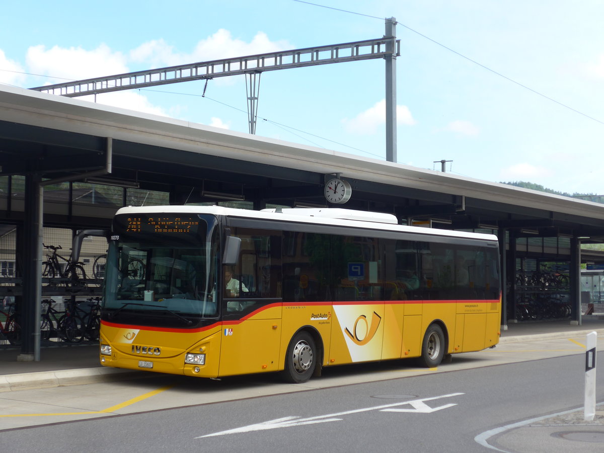 (205'541) - Schnider, Sch�pfheim - LU 15'607 - Iveco am 27. Mai 2019 beim Bahnhof Sch�pfheim
