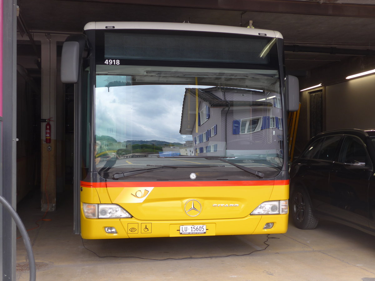 (205'580) - Schnider, Sch�pfheim - LU 15'605 - Mercedes am 27. Mai 2019 in Sch�pfheim, Garage