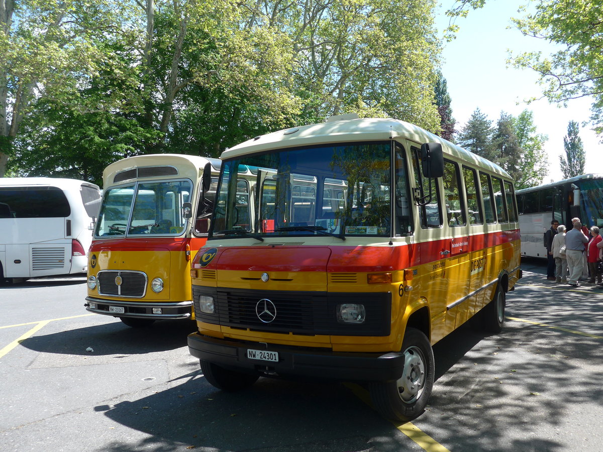 (205'628) - M�ller, Ennetmoos - Nr. 6/NW 24'301 - Mercedes (ex Portenier, Adelboden Nr. 6; ex Geiger, Adelboden Nr. 6) am 30. Mai 2019 in Luzern, Inseli-P
