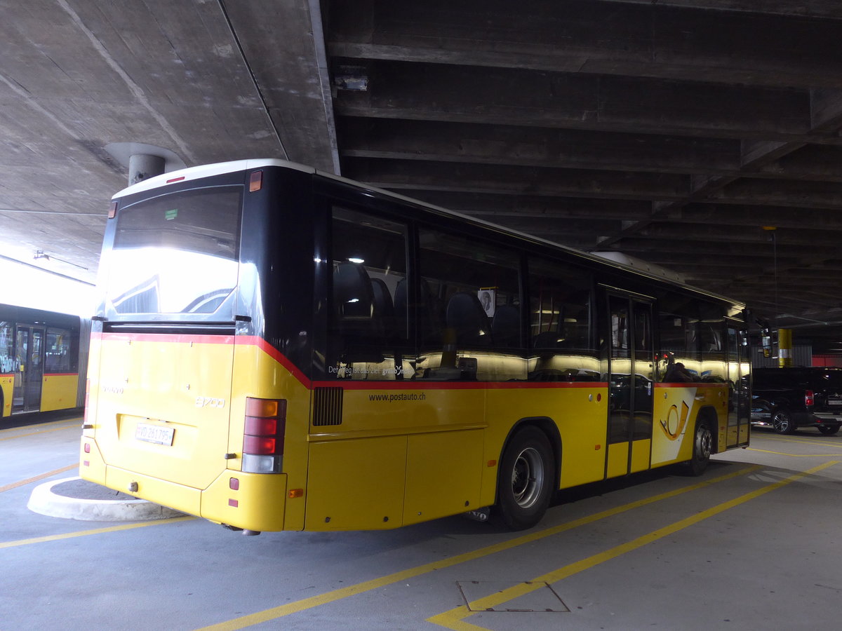 (206'638) - CarPostal Ouest - VD 261'795 - Volvo (ex PostAuto Graub�nden; ex AutoPostale Ticino Nr. 512) am 22. Juni 2019 in Bern, Postautostation