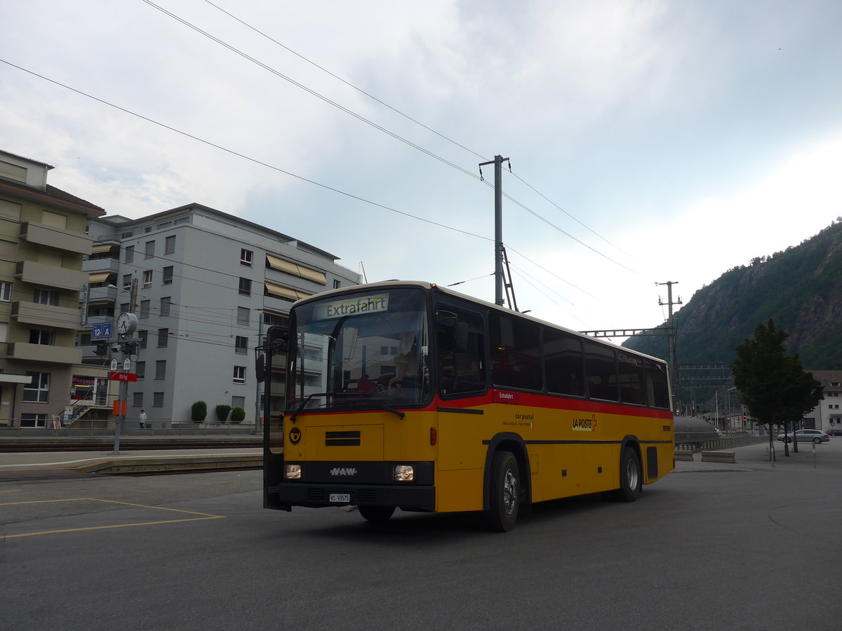 (206'918) - Oser, B�rchen - VS 93'575 - NAW/Lauber (ex Epiney, Ayer) am 30. Juni 2019 beim Bahnhof Brig