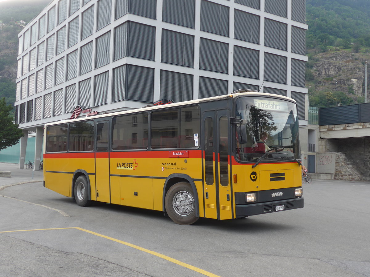 (206'919) - Oser, B�rchen - VS 93'575 - NAW/Lauber (ex Epiney, Ayer) am 30. Juni 2019 beim Bahnhof Brig