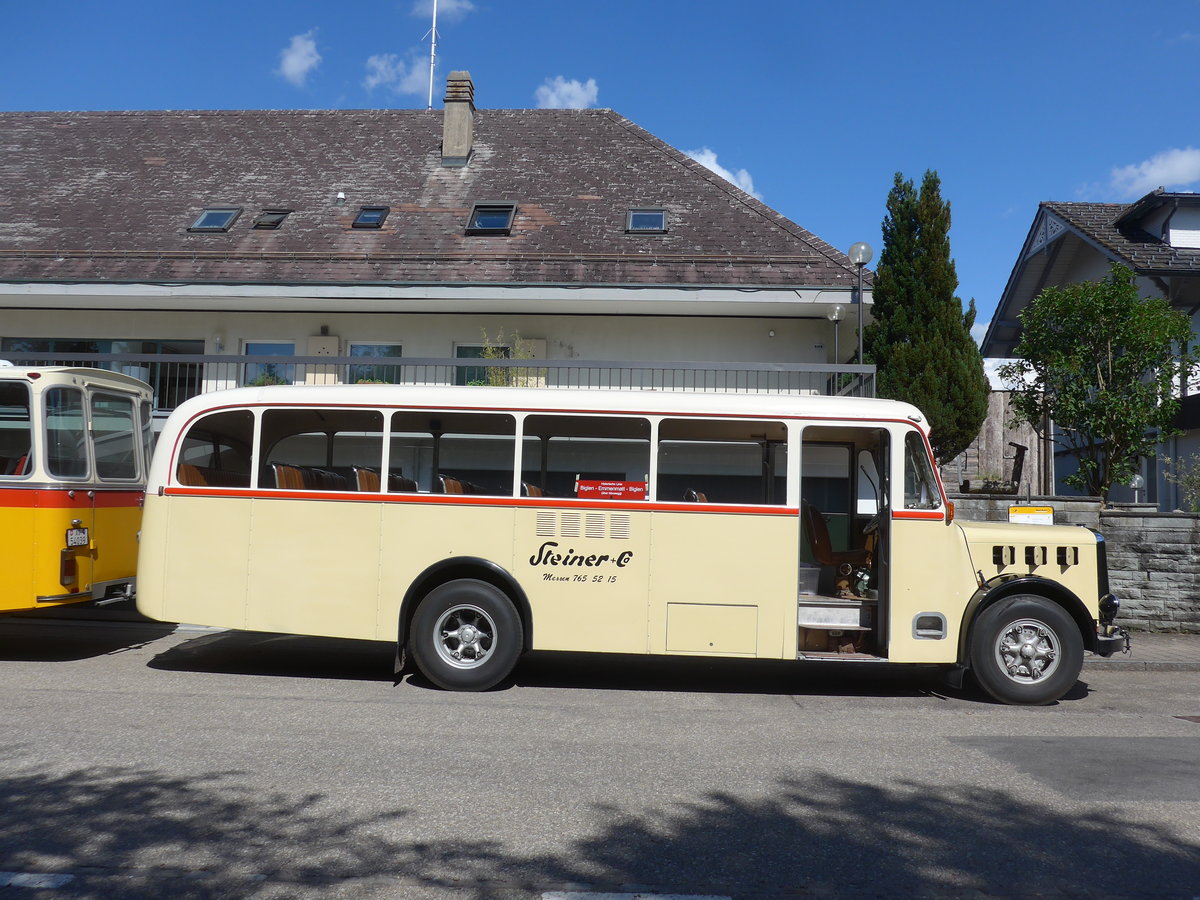 (207'535) - Steiner, Messen - SO 20'142 - Berna/Hess (ex B�rtschi, Biberen) am 7. Juli 2019 in Emmenmatt, Moosegg