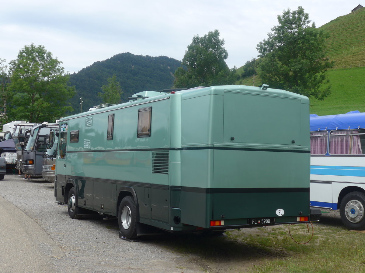 (208'783) - Aus Liechtenstein: Marxer, Schaan - FL 5908 - Magirus-Deutz am 17. August 2019 in Atzm�nnig, Schutt