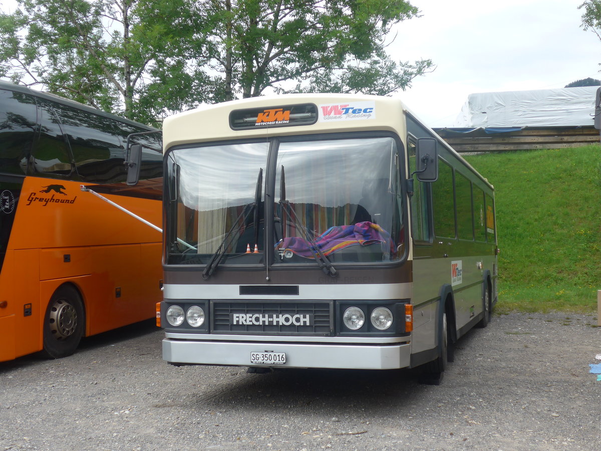 (208'805) - Matttmann, Wattwil - SG 350'016 - Mercedes/FHS am 17. August 2019 in Atzm�nnig, Schutt