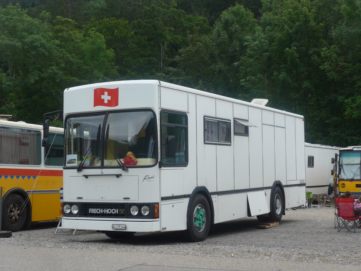 (208'880) - Schwegler, Aarburg - AG 278'344 - NAW/FHS (ex Migros, Z�rich) am 17. August 2019 in Atzm�nnig, Schutt