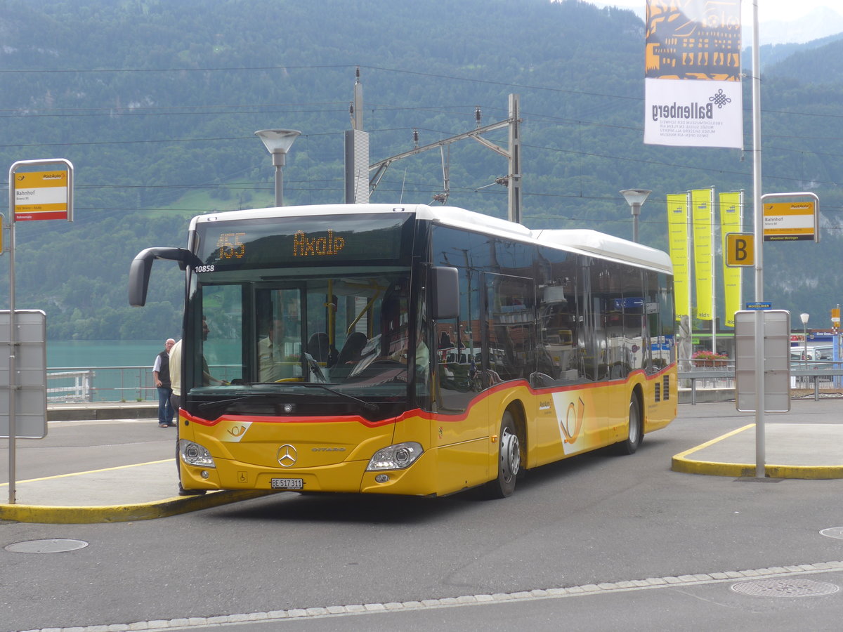 (209'194) - Fl�ck, Brienz - Nr. 4/BE 517'311 - Mercedes am 1. September 2019 beim Bahnhof Brienz