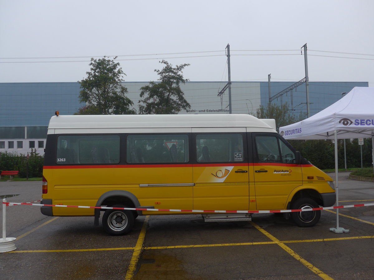 (209'914) - PostAuto Ostschweiz - AR 15'234 - Mercedes (ex �sers Poschtli, Reute) am 6. Oktober 2019 in Wil, Larag