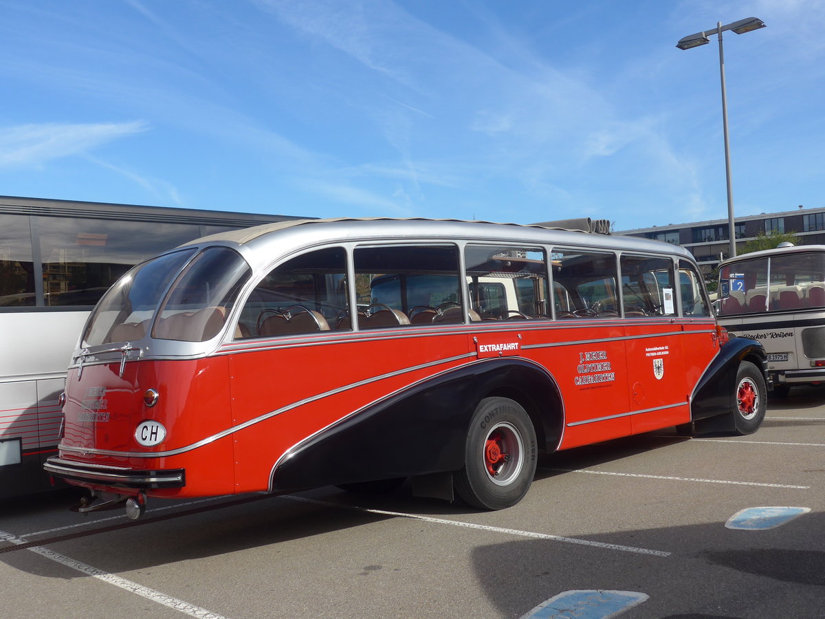 (210'191) - Meier, Gr�t - Nr. 12/ZH 27'216 - FBW/R&J (ex Wespe, Altst�tten; ex AFA Adelboden Nr. 12) am 12. Oktober 2019 in Bern, Westside