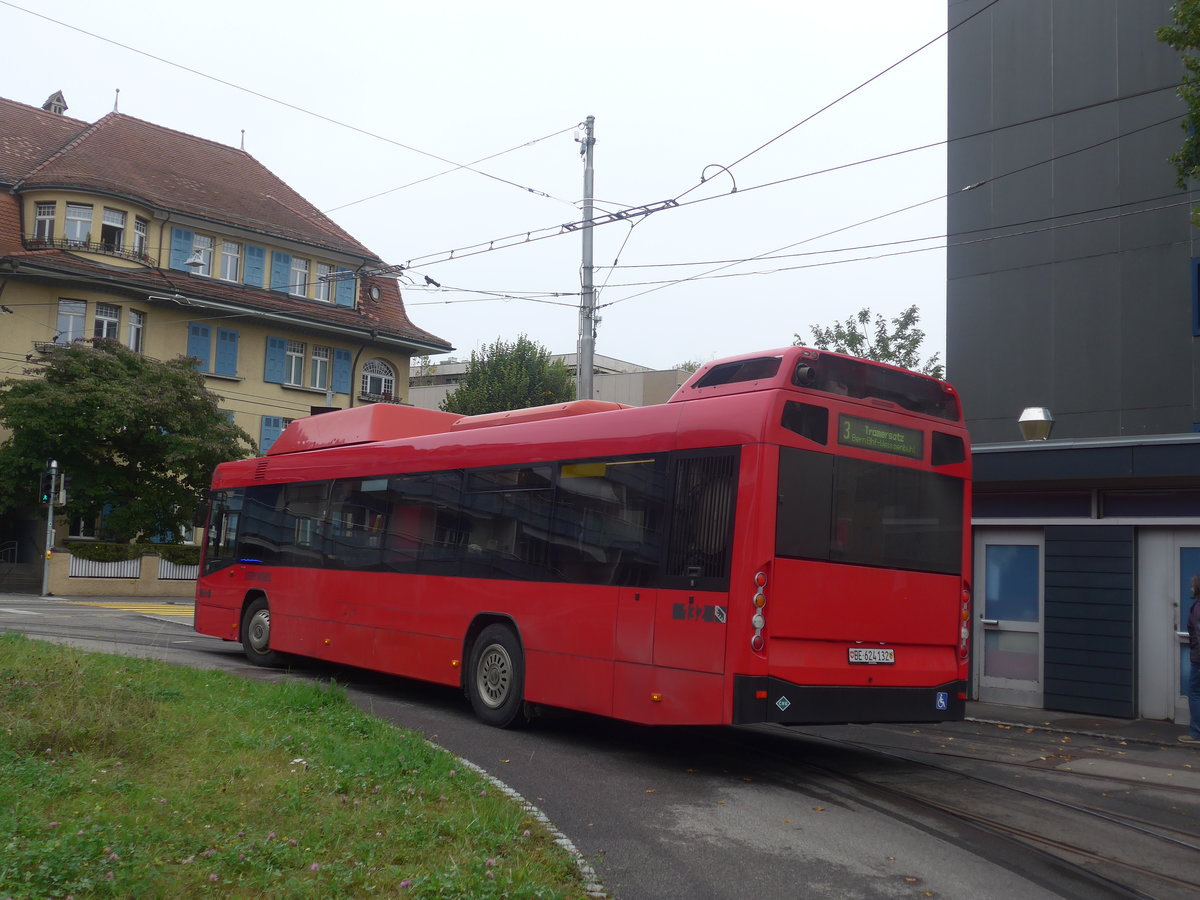 (210'413) - Bernmobil, Bern - Nr. 132/BE 624'132 - Volvo am 20. Oktober 2019 in Bern, Weissenb�hl