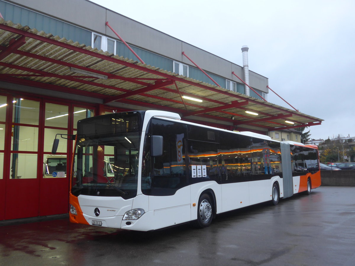 (210'859) - Gen�ve-Tours, Gen�ve - ZH 26 U - Mercedes am 8. November 2019 in Kloten, EvoBus