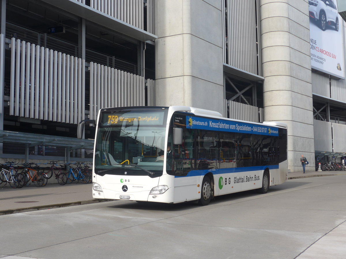 (211'051) - Welti-Furrer, Bassersdorf - Nr. 88/ZH 661'188 - Mercedes am 12. November 2019 in Z�rich, Flughafen
