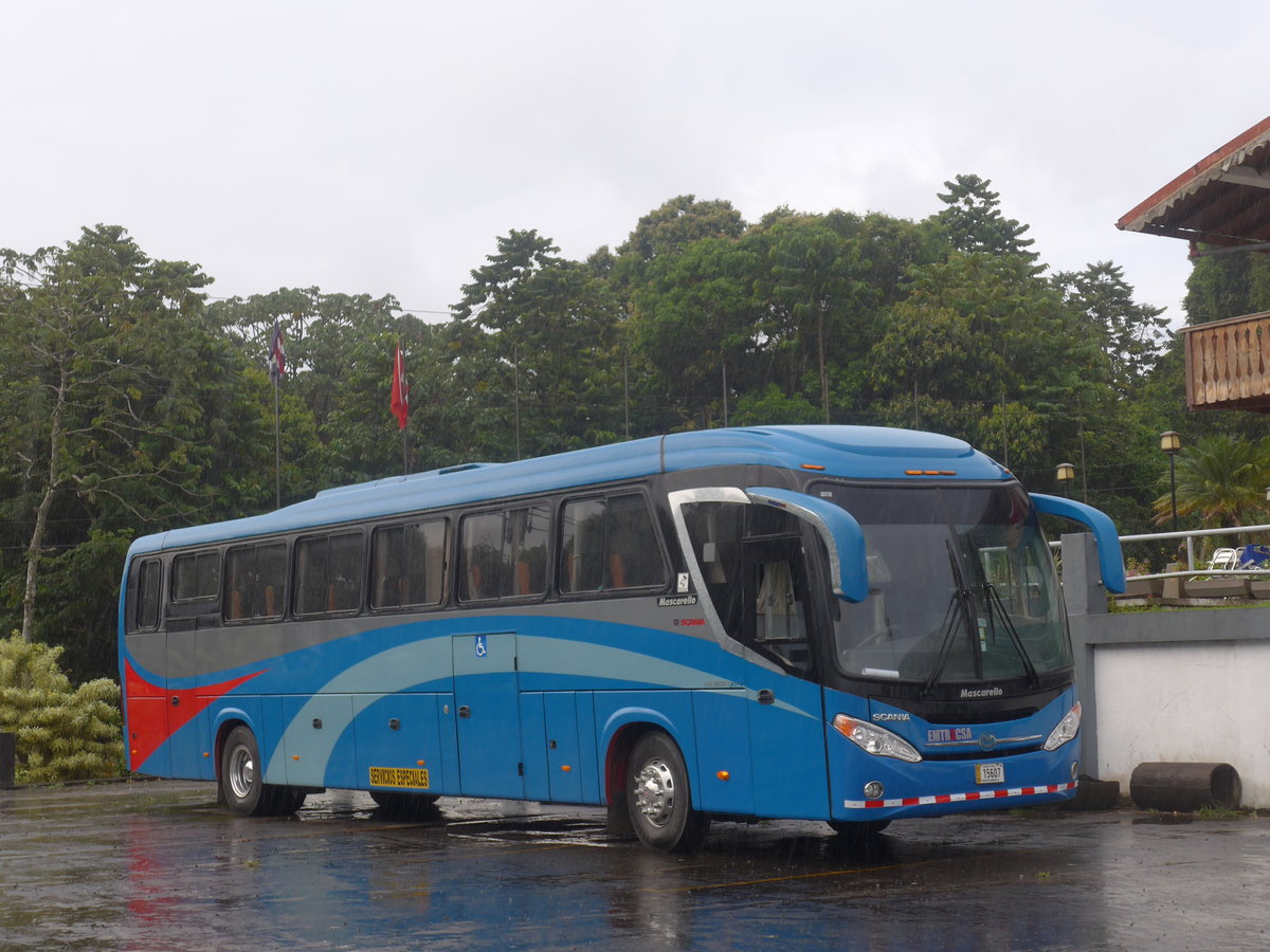 (211'368) - Emtracsa, San Jos� - 15'607 - Mascarello/Scania am 15. November 2019 in Nuevo Arenal, Los H�roes