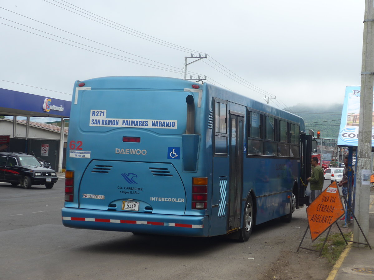 (211'660) - Carbachez, Palmares - Nr. 62/5349 - Daewoo am 19. Novmeber 2019 in San Ram�n