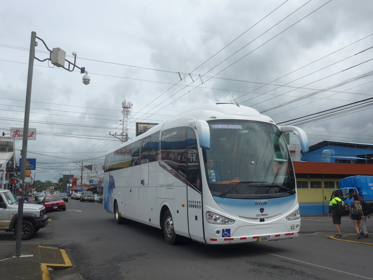 (211'805) - CieloAzul, San Jos� - Nr. 62/15'080 - Scania/Irizar am 20. November 2019 in La Fortuna