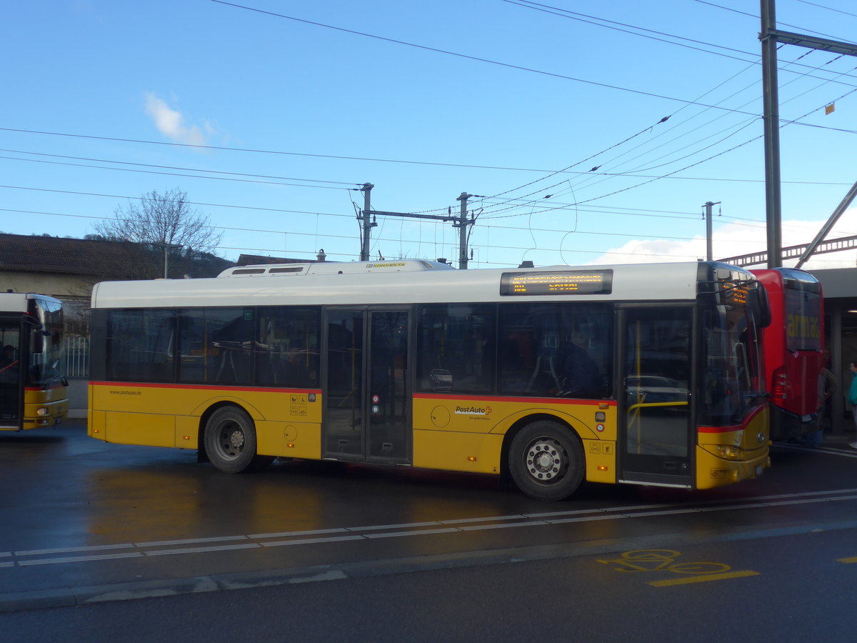 (212'918) - Lengacher, Wichtrach - Nr. 4/BE 26'963 - Solaris am 14. Dezember 2019 beim Bahnhof M�nsingen