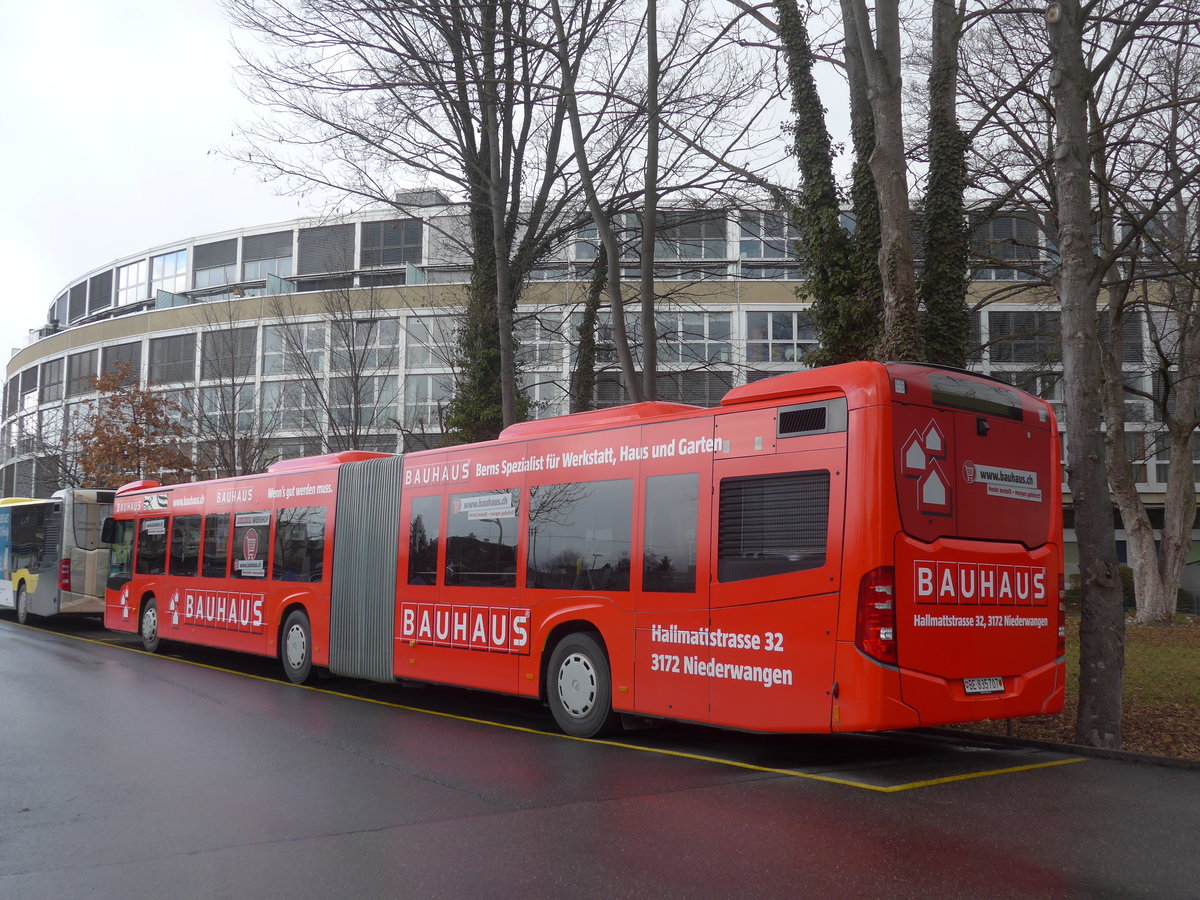 (213'085) - STI Thun - Nr. 707/BE 835'707 - Mercedes am 23. Dezember 2019 bei der Schiffl�ndte Thun