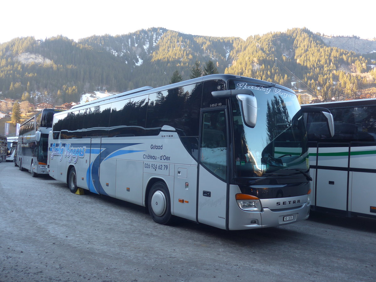 (213'697) - Jacky Voyages, Ch�teau-d'Oex - VD 1078 - Setra am 11. Januar 2020 in Adelboden, ASB