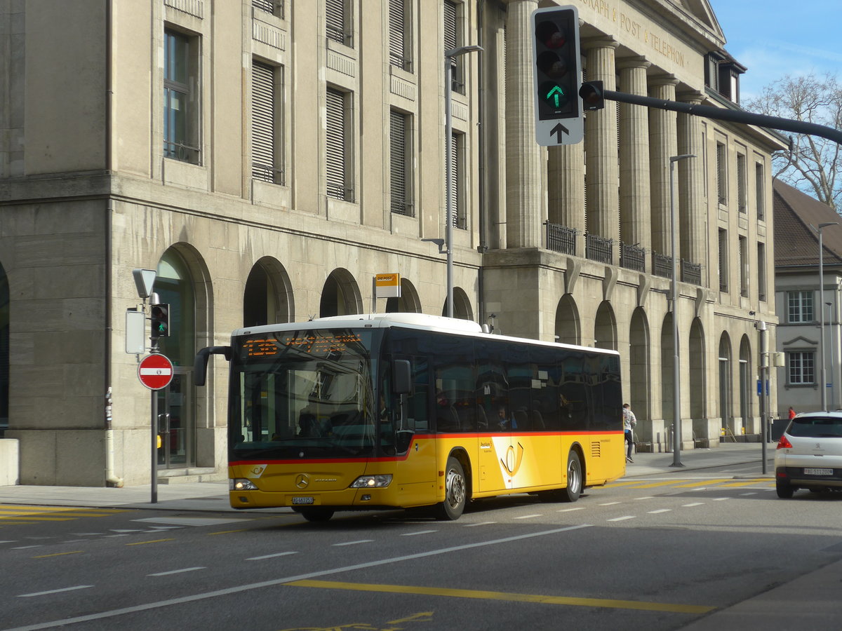(214'599) - Brem, W�lflinswil - AG 463'253 - Mercedes (ex PostAuto Nordschweiz) am 20. Februar 2020 beim Bahnhof Aarau