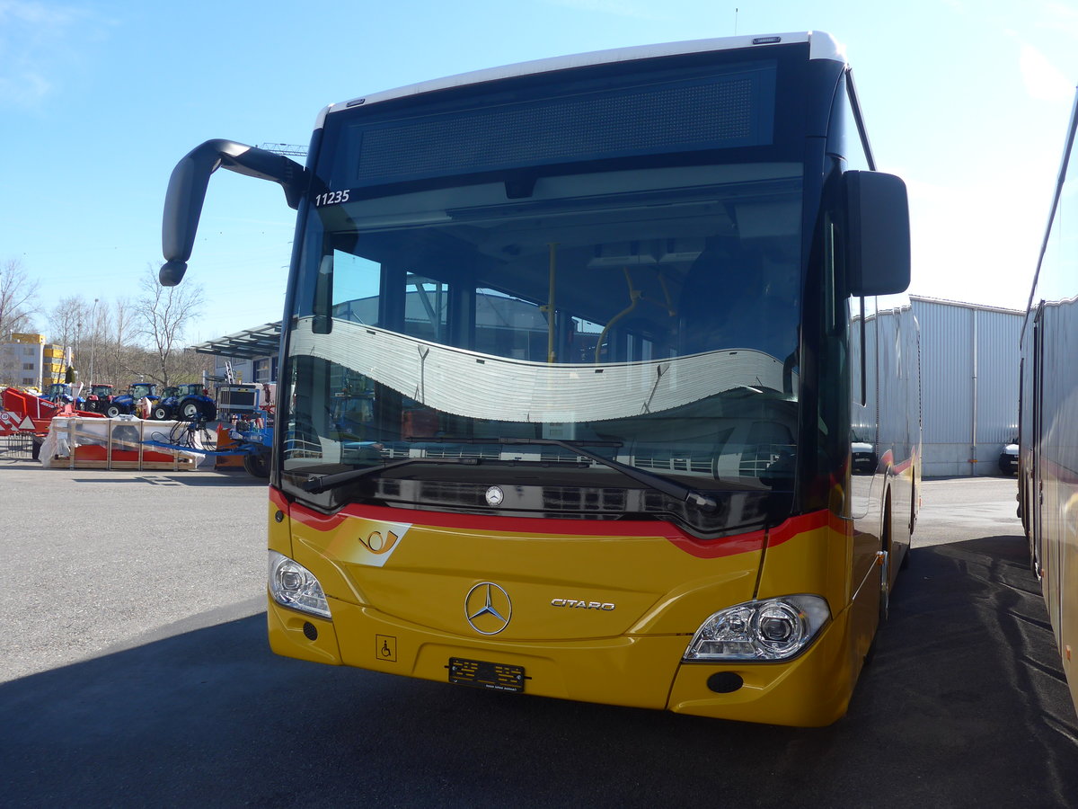 (215'244) - Postautobetriebe Unteres Toggenburg, Ganterschwil - PID 11'235 - Mercedes am 15. M�rz 2020 in Kerzers, Interbus