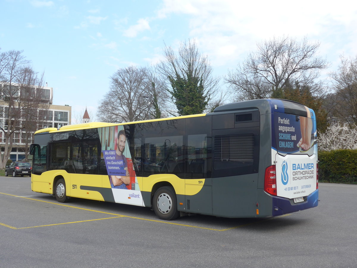 (215'294) - STI Thun - Nr. 175/BE 752'175 - Mercedes am 20. M�rz 2020 bei der Schiffl�ndte Thun