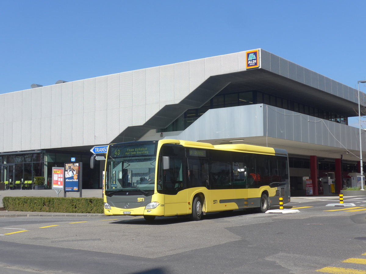 (215'479) - STI Thun - Nr. 156/BE 752'156 - Mercedes am 23. M�rz 2020 in Thun, Grabengut