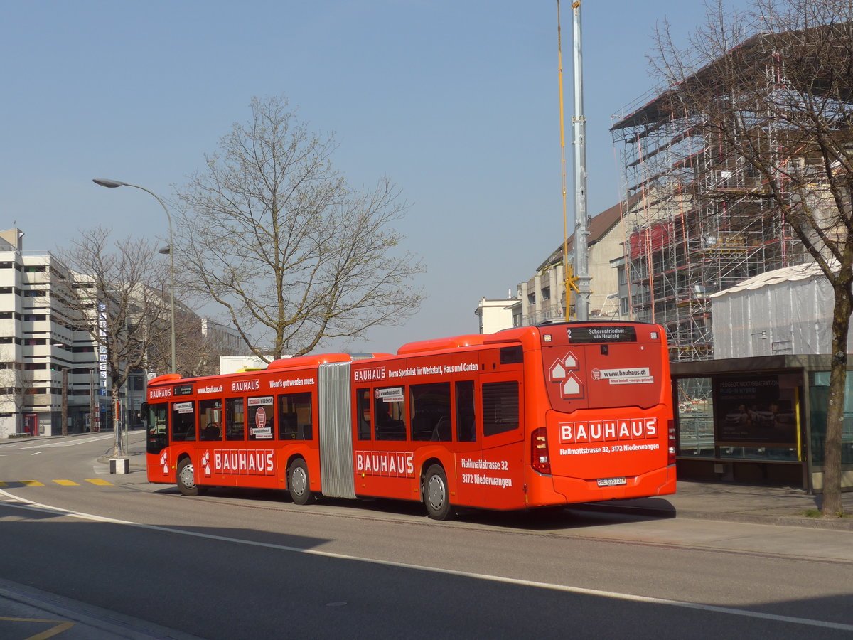 (215'648) - STI Thun - Nr. 707/BE 835'707 - Mercedes am 28. M�rz 2020 in Thun, Postbr�cke