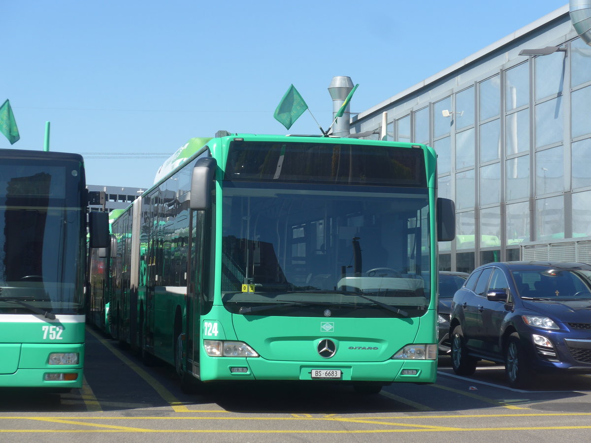 (215'732) - BVB Basel - Nr. 724/BS 6683 - Mercedes am 31. M�rz 2020 in Basel, Garage Rankstrasse