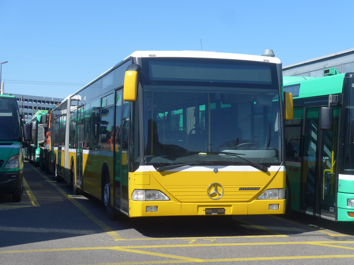 (215'734) - BVB Basel - Nr. 794 - Mercedes (ex ASN Stadel Nr. 199) am 31. M�rz 2020 in Basel, Garage Rankstrasse