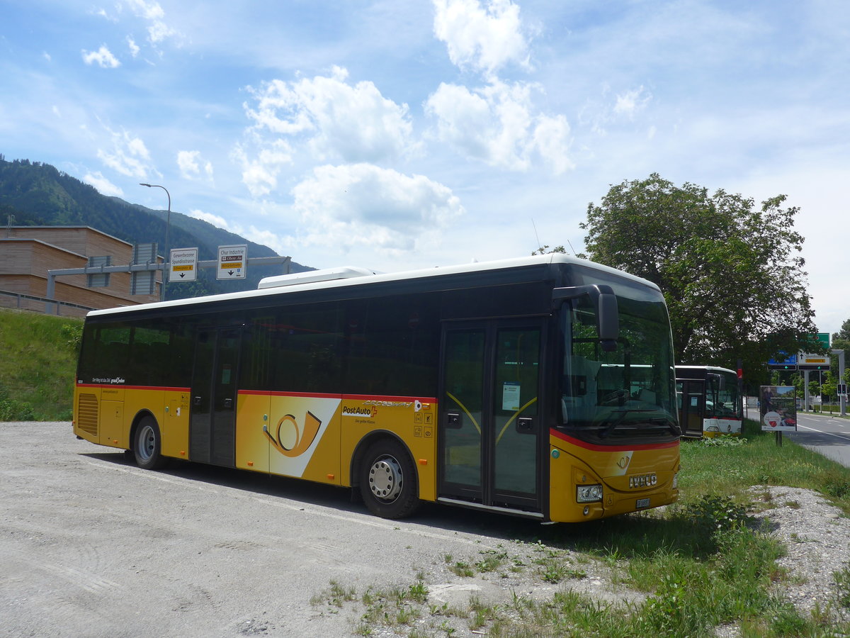(217'227) - PostAuto Graub�nden - GR 168'873 - Iveco (ex GR 170'438) am 23. Mai 2020 in Chur, Sommeraustrasse