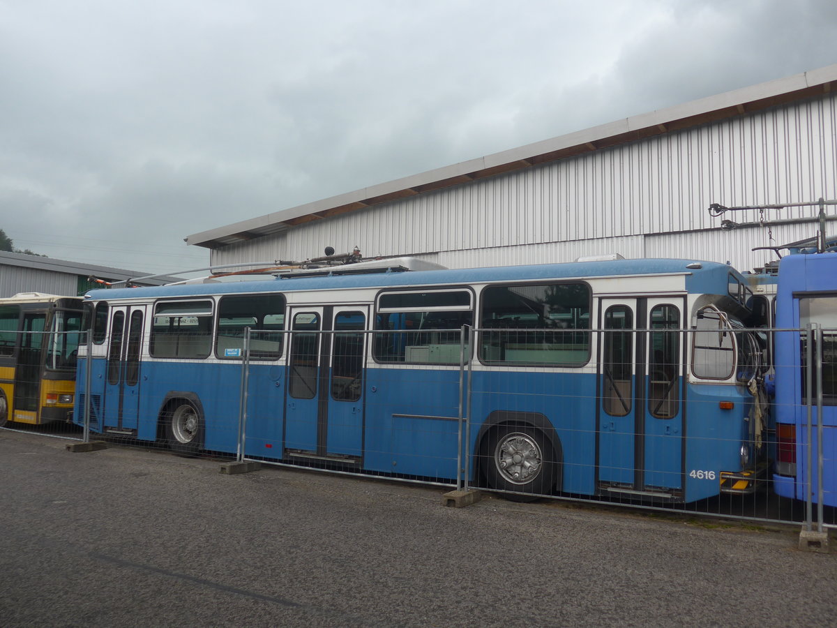 (217'883) - VBZ Z�rich (R�trobus) - Nr. 4616 - B�ssing Enteiser am 13. Juni 2020 in Moudon, R�trobus