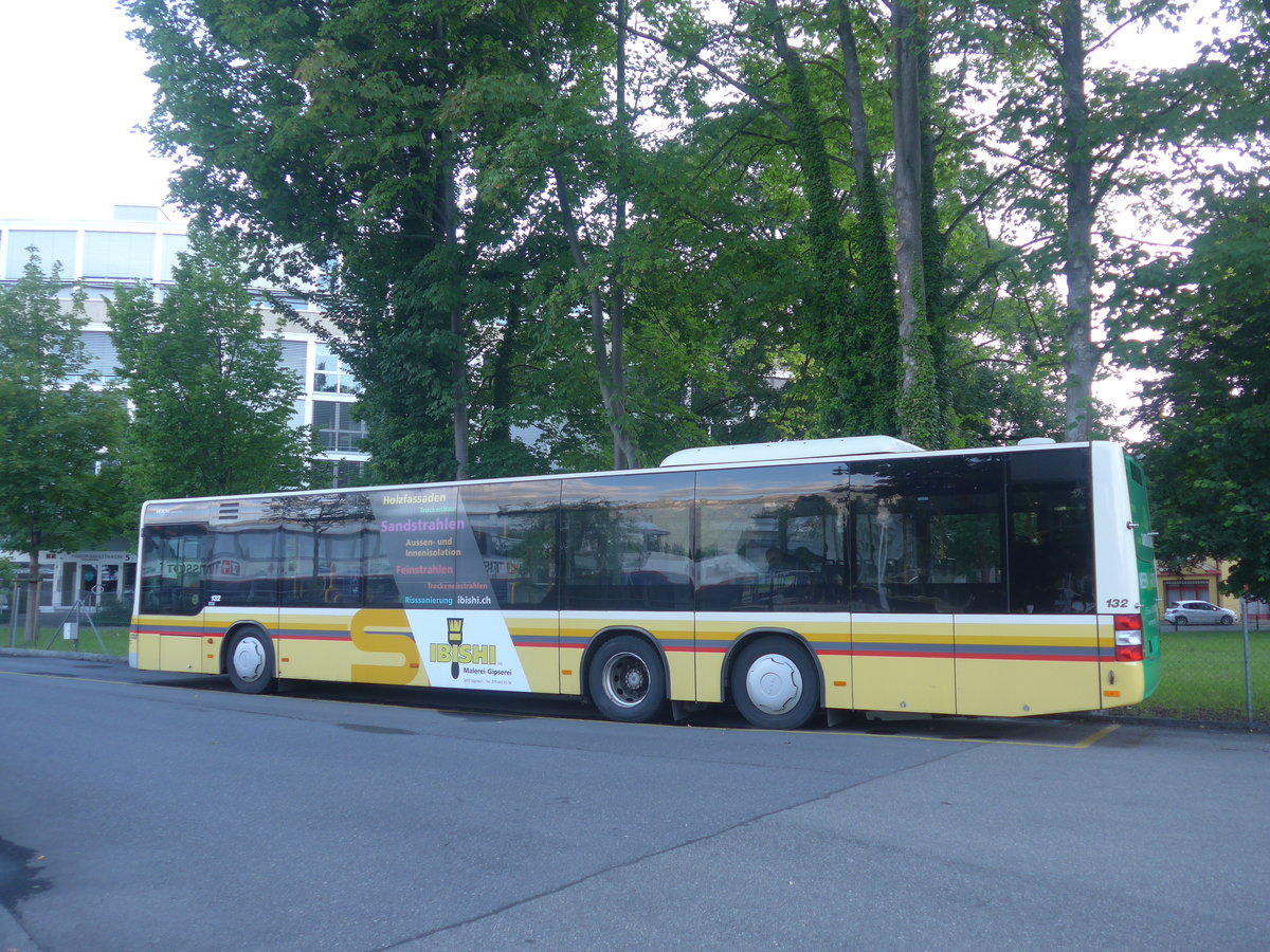 (218'061) - STI Thun - Nr. 132 - MAN am 21. Juni 2020 bei der Schiffl�ndte Thun