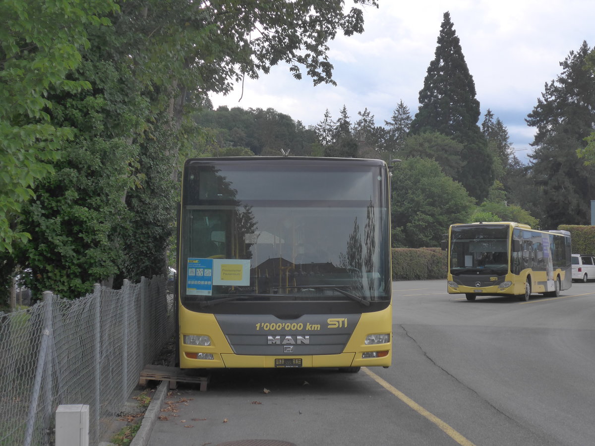 (219'849) - STI Thun - Nr. 131 - MAN am 18. August 2020 bei der Schiffl�ndte Thun