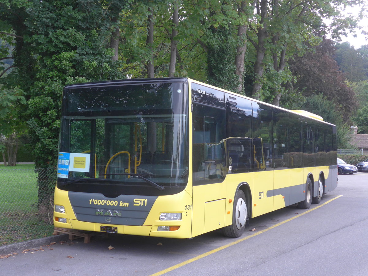(219'850) - STI Thun - Nr. 131 - MAN am 18. August 2020 bei der Schiffl�ndte Thun