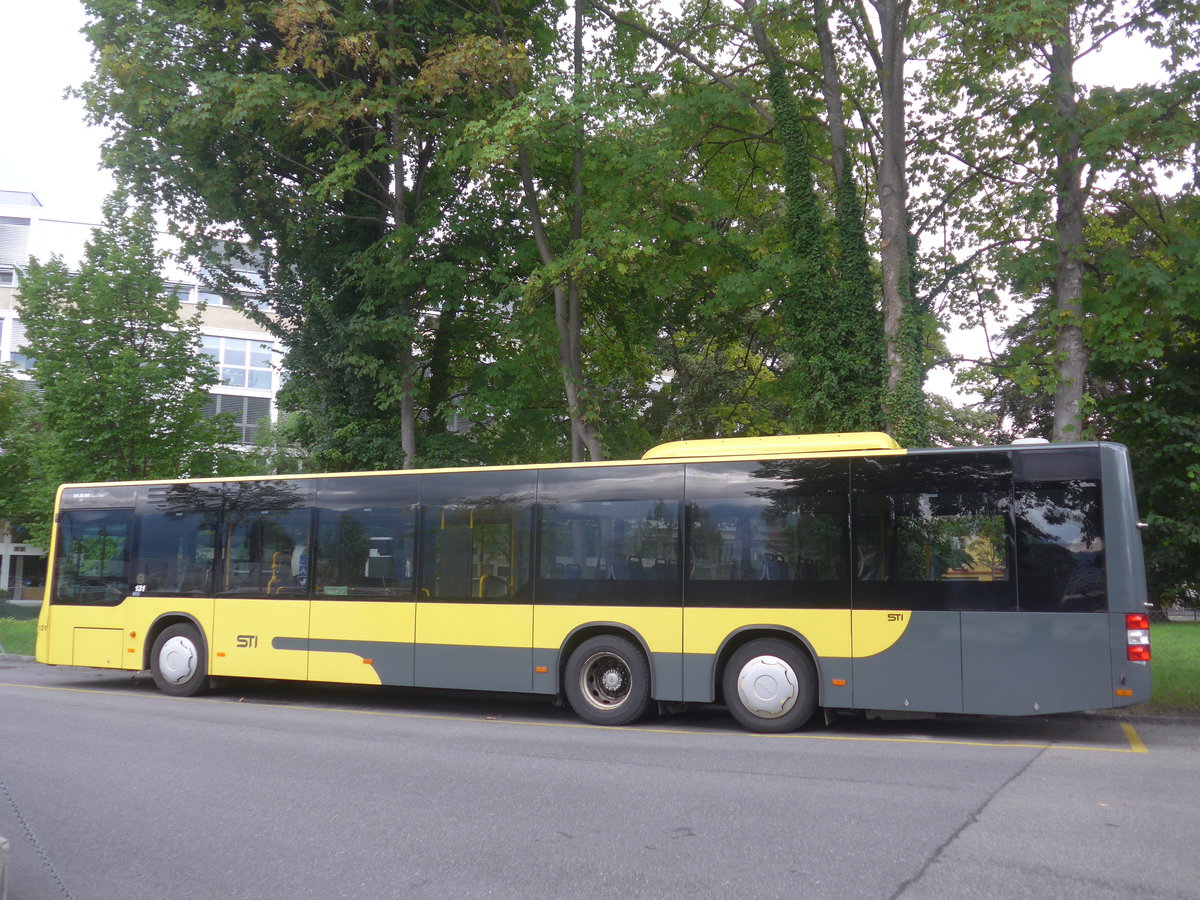 (219'852) - STI Thun - Nr. 131 - MAN am 18. August 2020 bei der Schiffl�ndte Thun