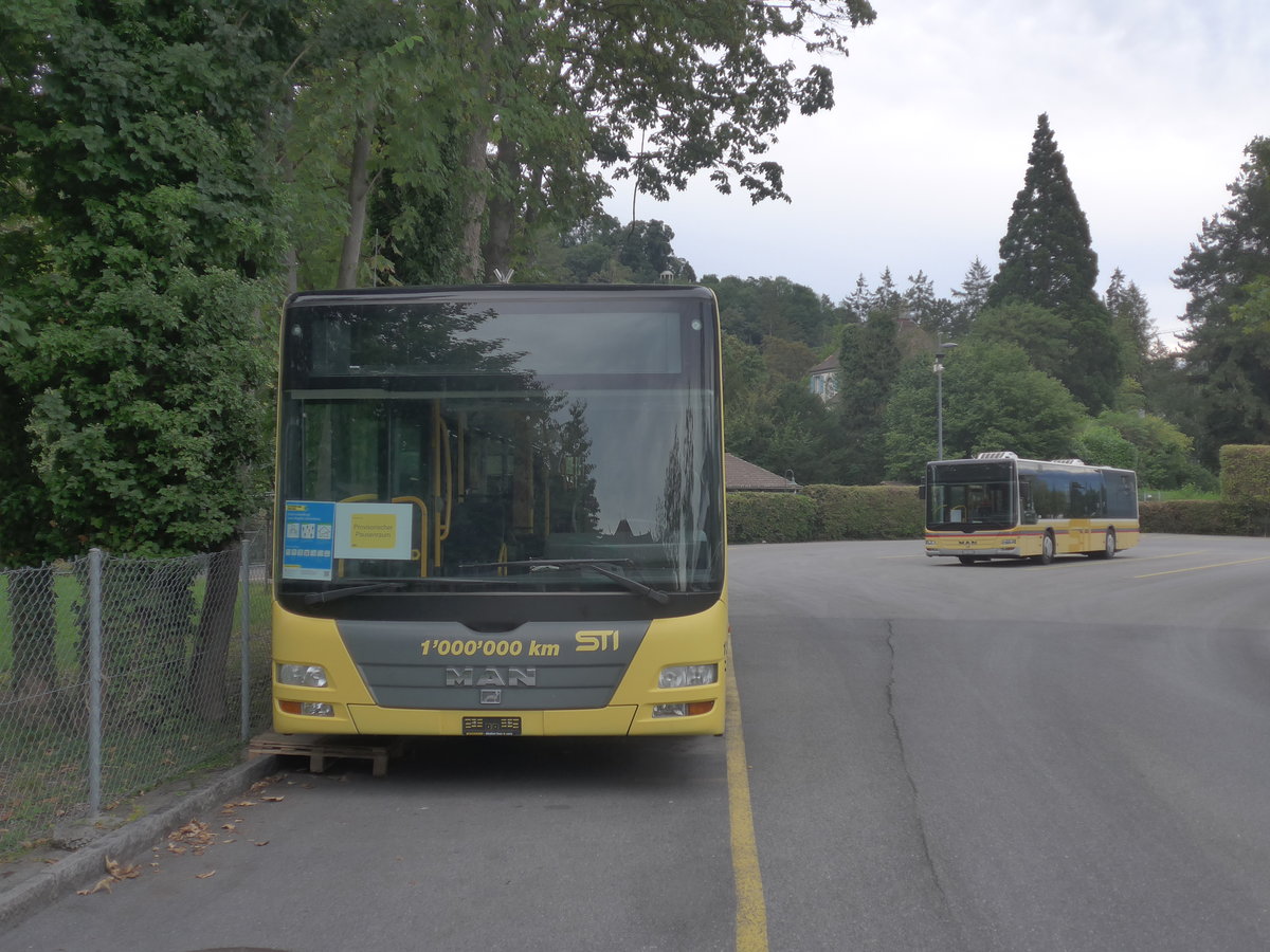(219'858) - STI Thun - Nr. 131 - MAN am 19. August 2020 bei der Schiffl�ndte Thun